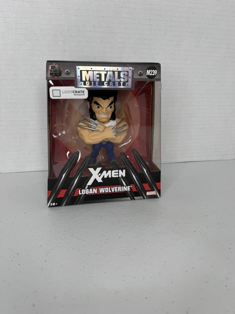 NEW- LOGAN Marvel X-Men Wolverine Metal Die Cast Figure-M239